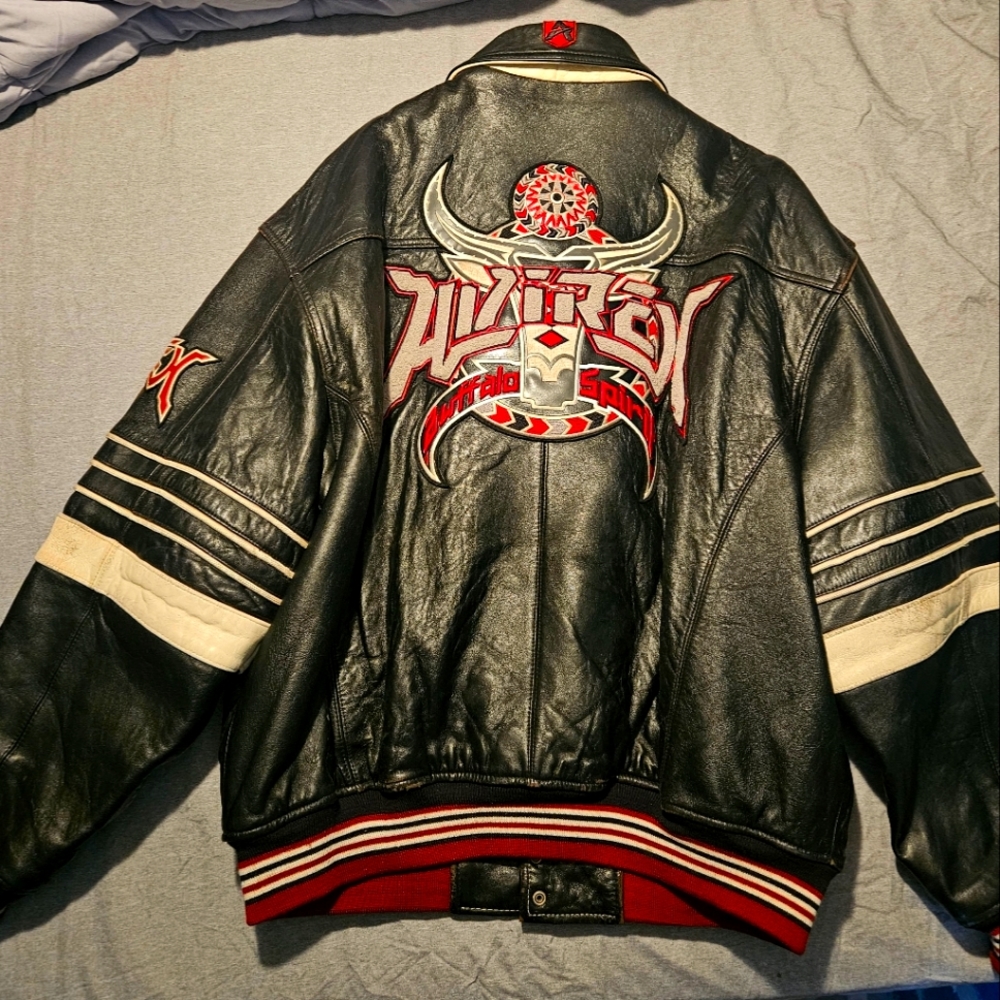 Vintage " 2005" Avirex  Leather jacket Size 3x.